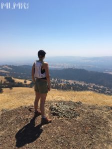 Nathan Vapor Women's Waterpack on Kelsey's Back