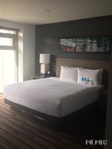 Bed at Hyatt House