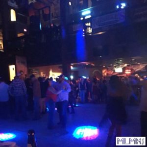 Joey and Brittny dancing at Dallas Bull