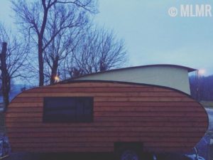 Our tiny trailer home