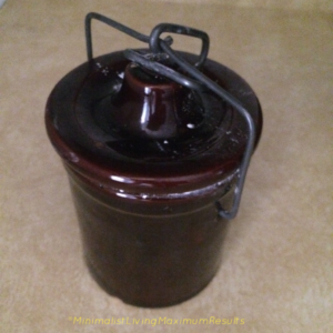 Brown jar