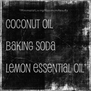 Listed ingredients for adhesive remover