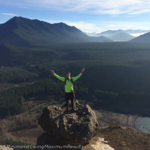 Phil hiking in Seattle