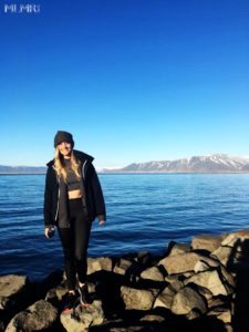 Blue waters of Reykjavik