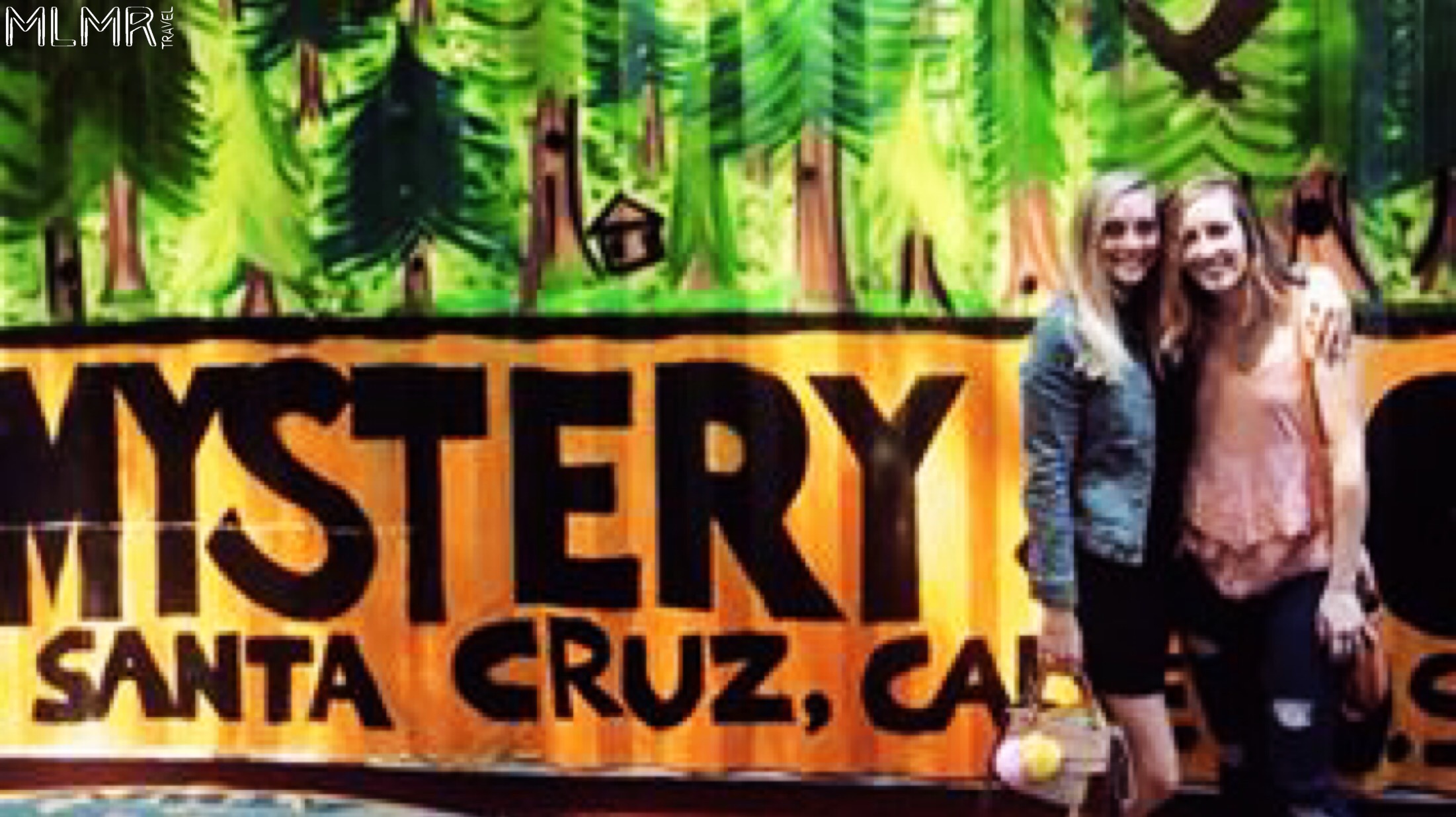 The Mystery Spot in Santa Cruz, California