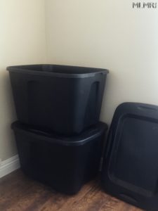 Use bins to make becoming a minimalist easier