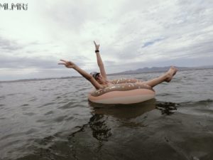 Floating in Lake Havasu