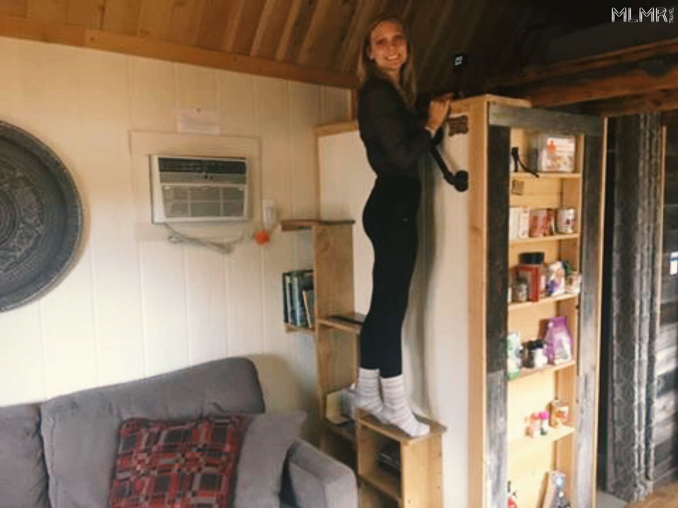 Kelsey in a Shed Tiny Home