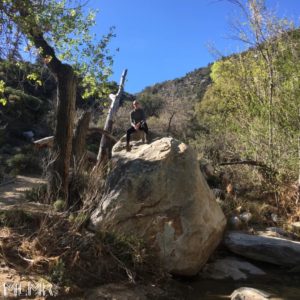 Hiking adventures by the mountain house