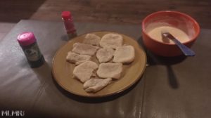 Christmas cookies in tiny home
