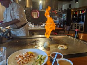 Benihana restaurant in San Jose