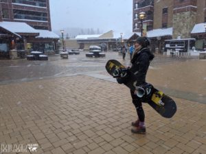 Snowboarding in Breckenridge