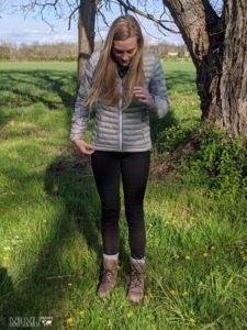 Minimalist women's hiking boot