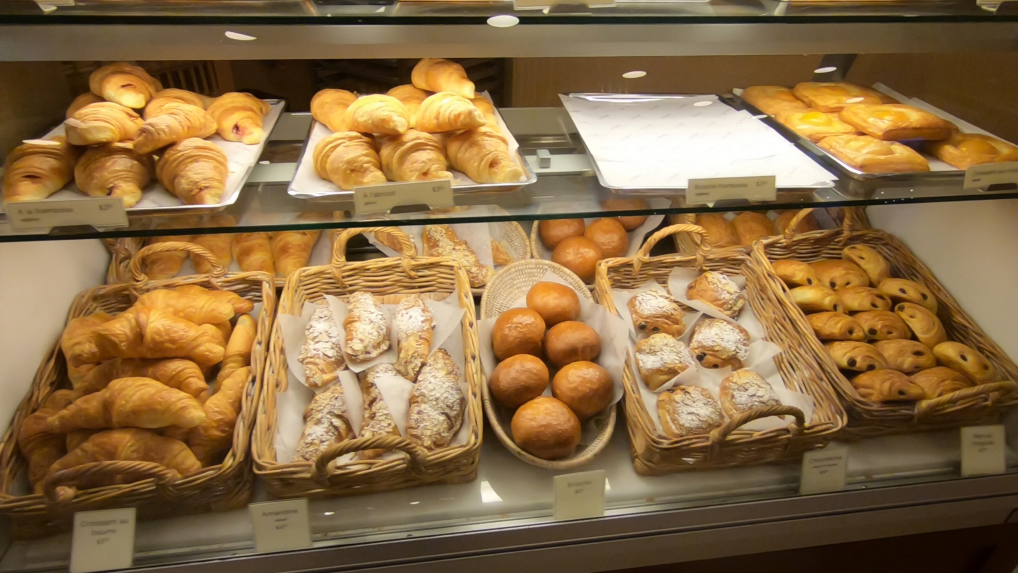 Fresh baked goods from Le Panier in Seattle