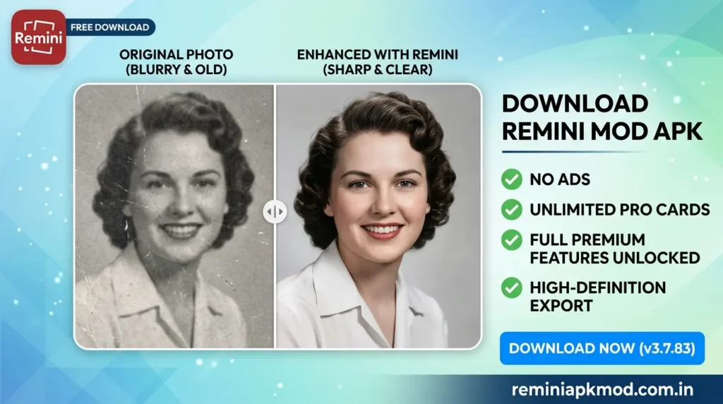 Remini Pro Mod APK